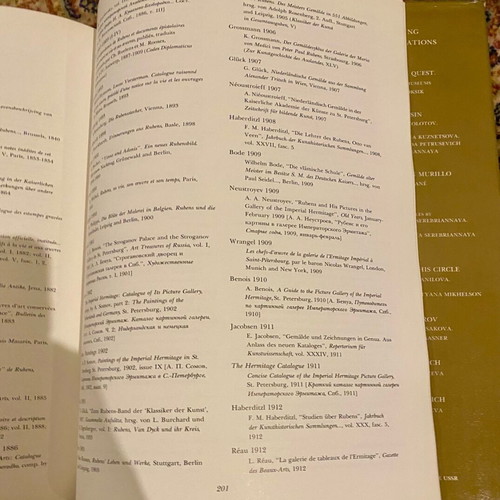 Rubens book like new, Paintings from Soviet Museums