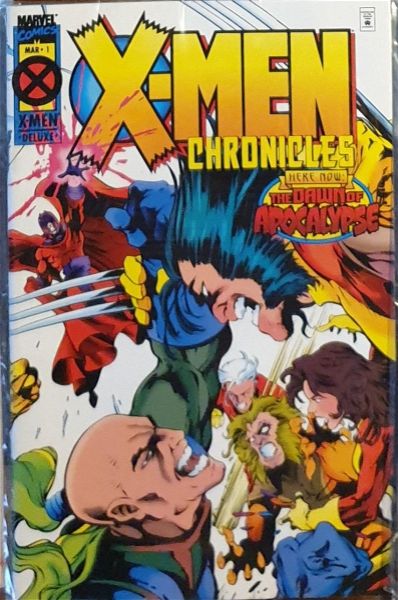  MARVEL COMICS xenoglossa X-MEN CHRONICLES  1995