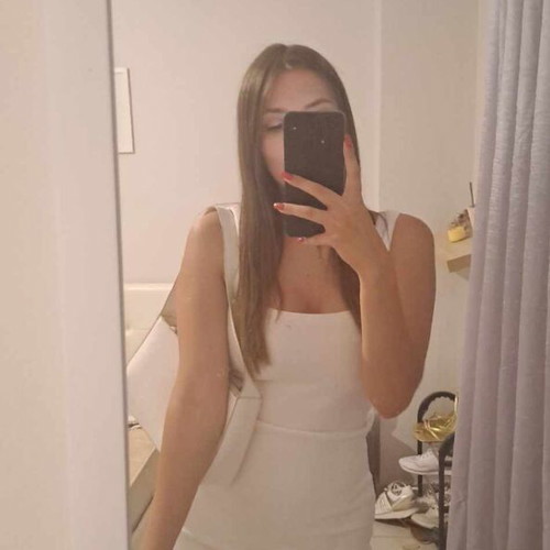 Zara white mini tight dress like new