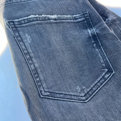 Men's Jeans Zara Man - Dark Color, Ripped Style
