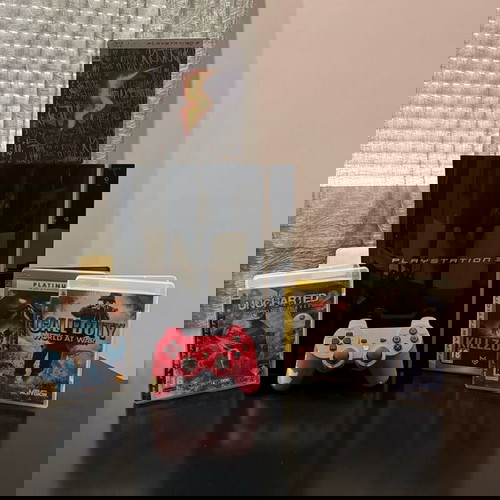 PlayStation 3 μεταχειρισμένο με Scuf Gaming χειριστήριο και 4 παιχνίδια