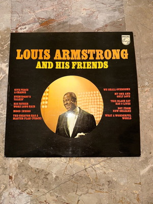 Louis Armstrong And His Friends LP used, jazz