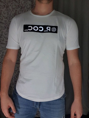 T-Shirt P_Coc λευκό μέγεθος M μεταχειρισμένο