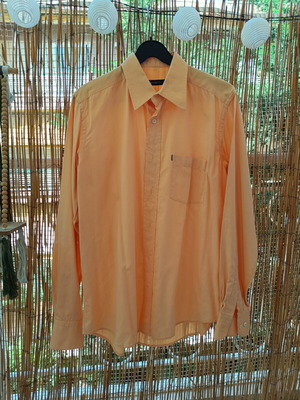 Manetti men's shirt like new, size L, orange