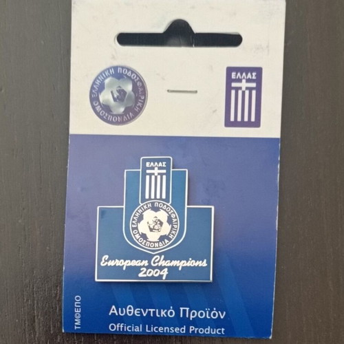 Pins Olympic Games 2004 and Euro 2004 new, limited edition
