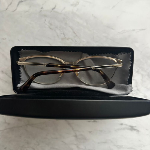 Ralph Lauren Women's Metal Eyeglass Frame RA6055 9453 New Beige Gold