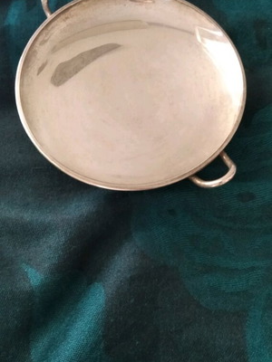 Silver-plated decorative Lambidis vessel like new, elegant