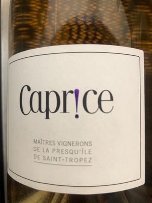 Wines red Crete and white Caprice like new, 2 pieces