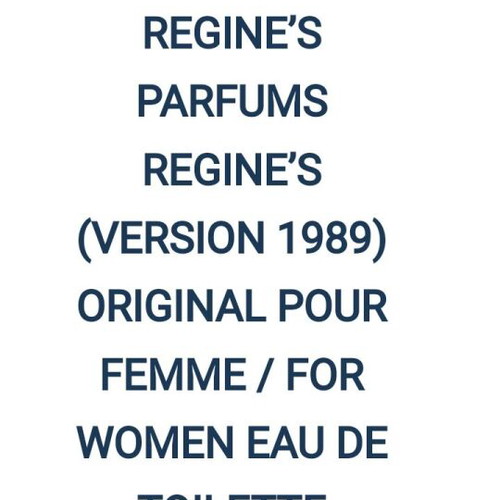 Regine's perfume normal type, new 100ml