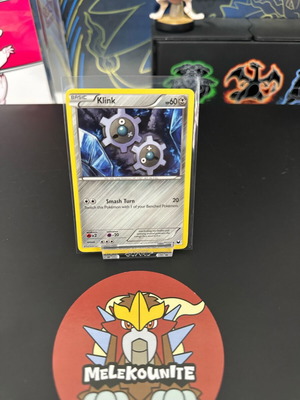 Klink Pokemon κάρτα μεταχειρισμένη, Dark Explorers 2012, 75/108