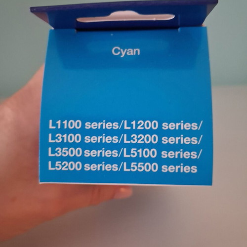 Epson Cyan Ink Bottle new in original packaging