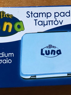 Ταμπόν σφραγίδας μεσαίο Office Luna καινούργιο