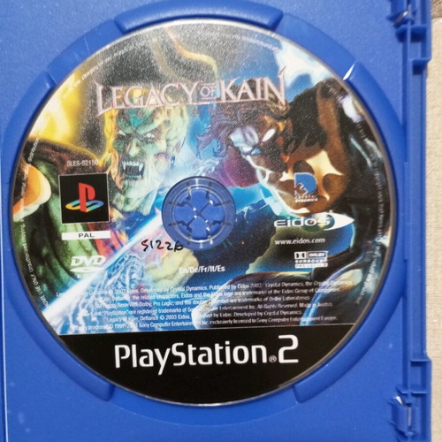 PS2 Legacy of Kain Defiance video game used, complete with booklet
