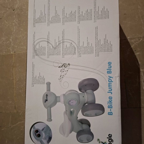 Bo Jungle Balance Bike Scooter with Music and Light Blue new