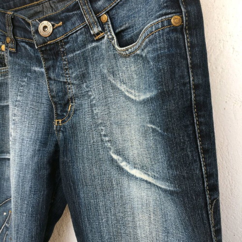 Dolce & Gabbana women's low rise jeans Y2K like new, size 34, blue