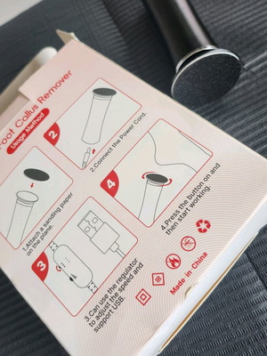 Ηλεκτρική ράσπα για φτέρνες σαν καινούργιο