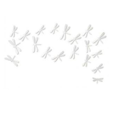 Umbra Wallflutter Wall Decor Set of 20 Dragonflies like new