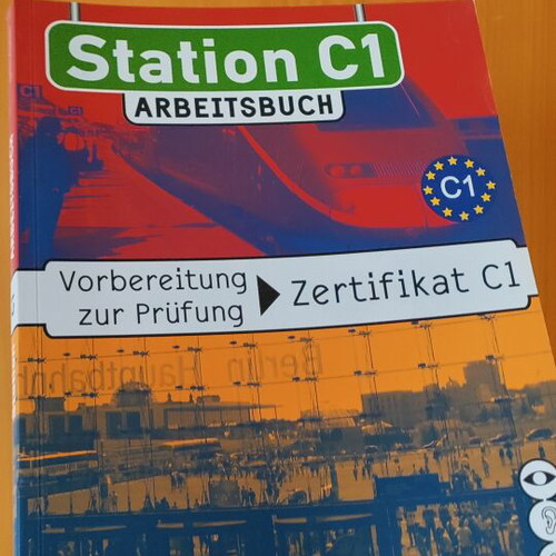 Station C1 Arbeitsbuch German language book new