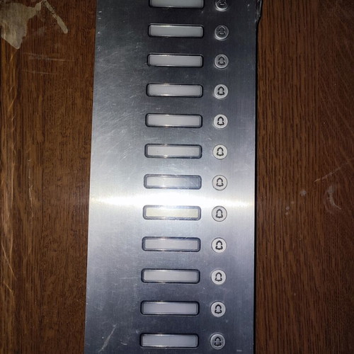 Inox Video Doorphone Set DMR21 with Expansion Panel new