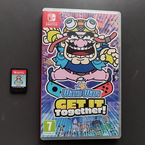 Nintendo Switch WarioWare Get It Together used