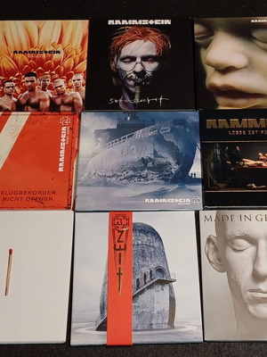 Rammstein Complete Discography 9 CD Deluxe Limited Editions Like New