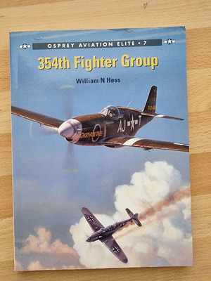 354th Fighter Group Osprey book like new