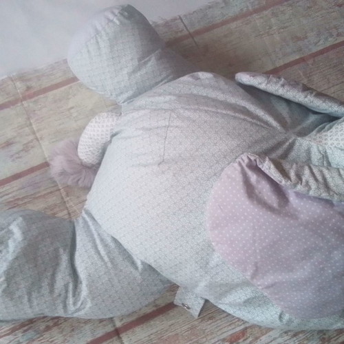 Steiff plush hug elephant used, 70 cm long