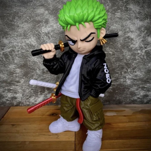 Custom 3D Printed Roronoa Zoro Figure One Piece 35cm like new