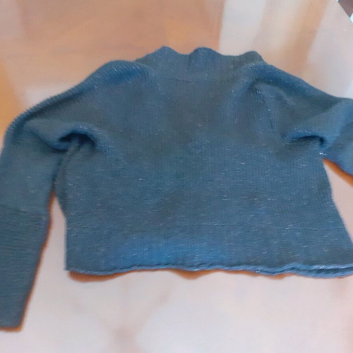 Knitted dress like new, brown, Lolita, wool and polyester