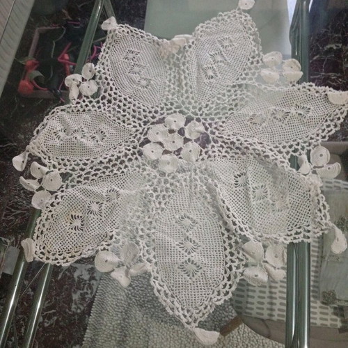 Handmade crochet doily new, hand knitted