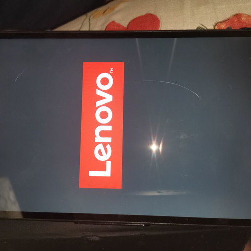 Lenovo Tab M10 tablet used with bookcase