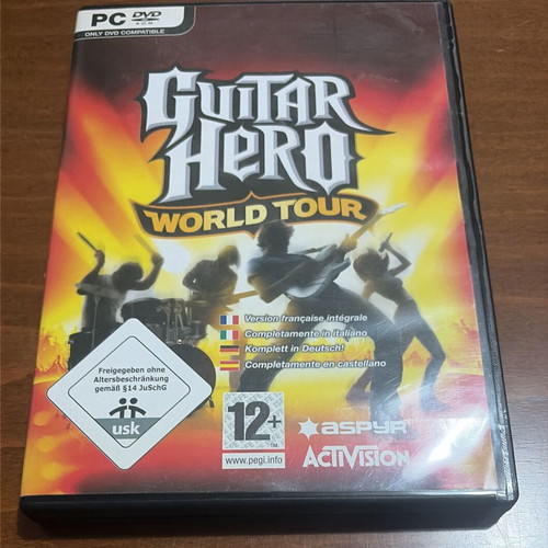 Guitar Hero World Tour PC game like new