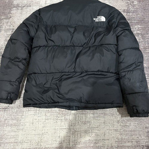 North Face puffer jacket like new, black, size L