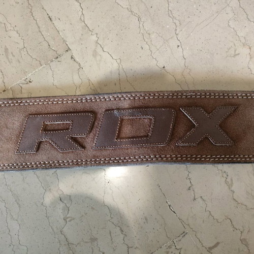 RDX powerlifting gym belt 115 cm like new, leather