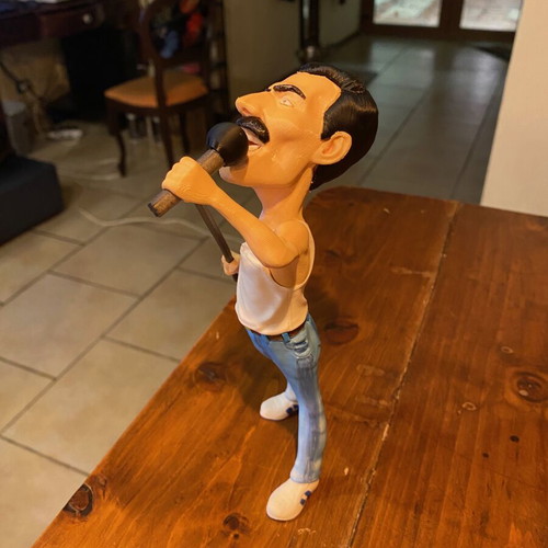 Freddie Mercury figure like new, height 20 cm