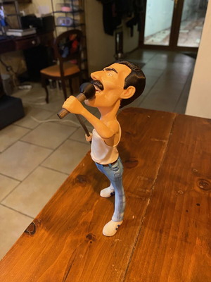 Freddie Mercury figure like new, height 20 cm
