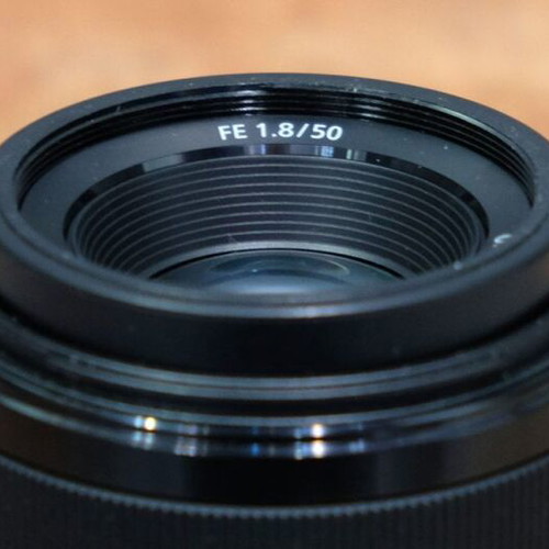 Sony SEL50F18F 50mm F1.8 Full Frame lens used