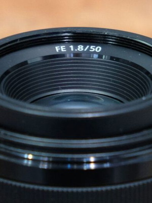 Sony SEL50F18F 50mm F1.8 Full Frame lens used