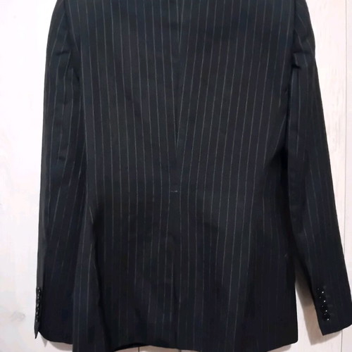 Dolce & Gabbana women's jacket used, black with gray stripes