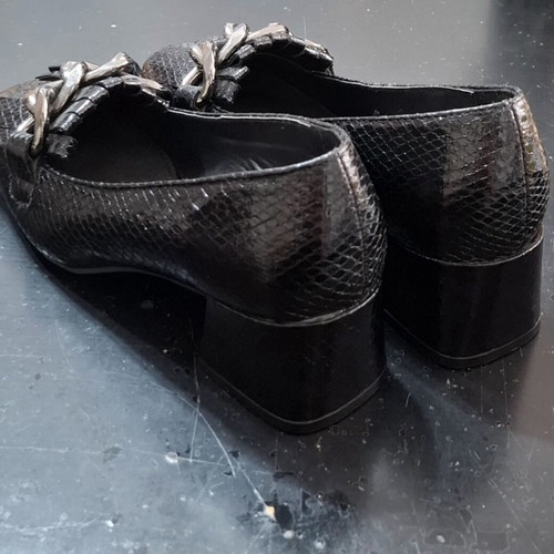 Miss NV Croco Women's Pumps Size 36 New Black