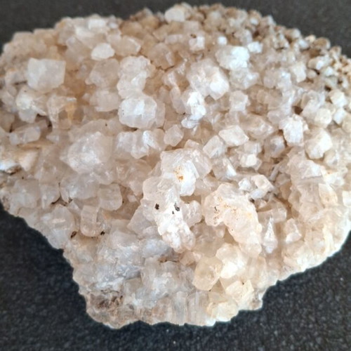 Calcite crystal from Lavrion mines on ankerite base