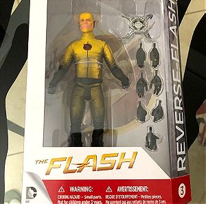 REVERSE FLASH 6 inches FIGURE THE FLASH TV SERIES CW #3 RARE NEW SEALED 2014 DC DIRECT COLLECTIBLES