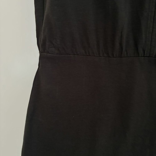 Alchemist Sustainable Organic Cotton Minimalist Keyhole Dark Grey Dress Size S
