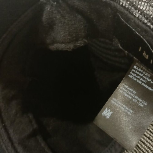 Amiri Trucker Hat used, size L, black
