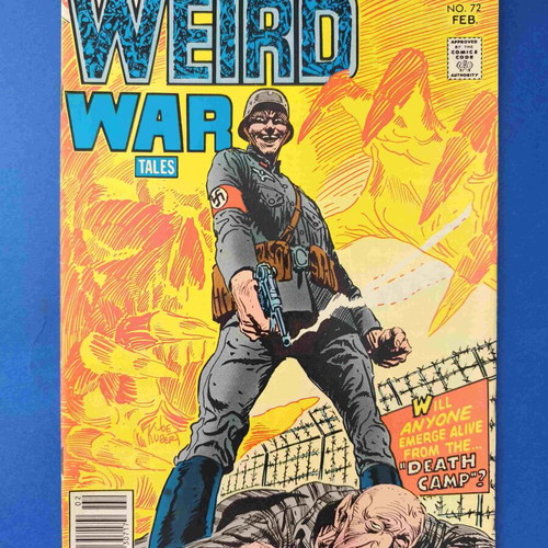 Weird War Tales 72 comic book used, English