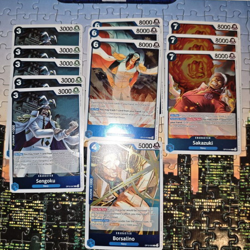One Piece Admirals blue card pack