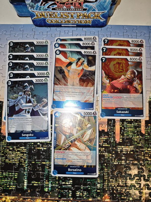 One Piece Admirals blue card pack