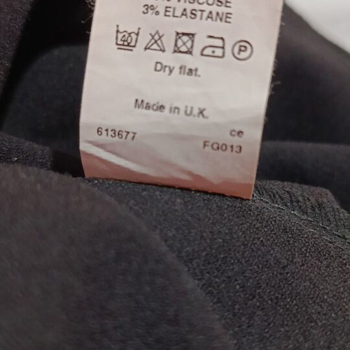 River Island black mini skirt XS like new