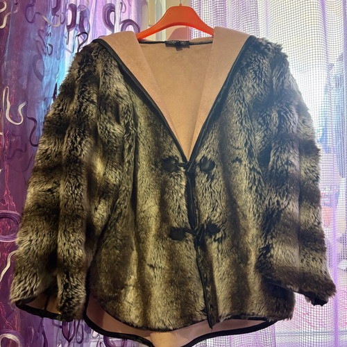 Composite fur brown like new