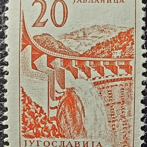 Γιουγκοσλαβία 1959 γραμματόσημο, ασφράγιστο